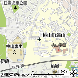 京都府京都市伏見区桃山町遠山28-56周辺の地図