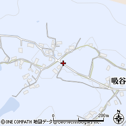 兵庫県加西市吸谷町周辺の地図
