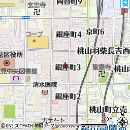 伏見ぬくもりの里周辺の地図