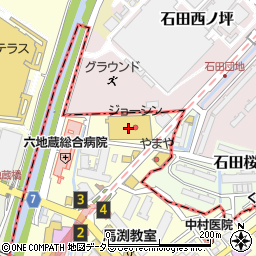 ジョーシン六地蔵店周辺の地図