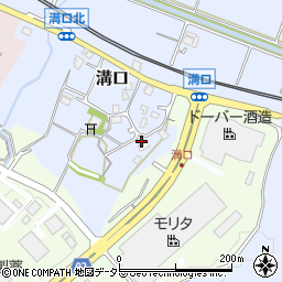 兵庫県三田市溝口303周辺の地図