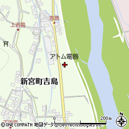 兵庫県たつの市新宮町吉島659-3周辺の地図