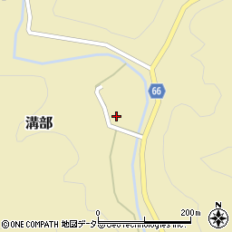 岡山県加賀郡吉備中央町溝部651周辺の地図