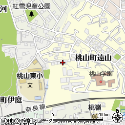 京都府京都市伏見区桃山町遠山28-11周辺の地図