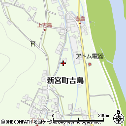 兵庫県たつの市新宮町吉島518周辺の地図