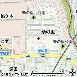 京都府長岡京市柴の里1-99周辺の地図