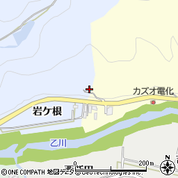 愛知県岡崎市小美町岩ケ根60周辺の地図