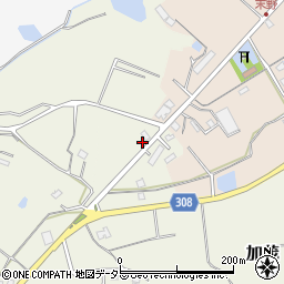 兵庫県三田市加茂1129周辺の地図