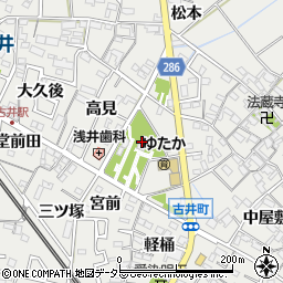 古井神社周辺の地図
