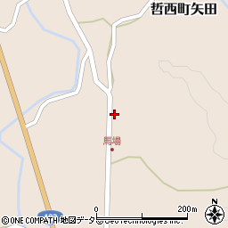 岡山県新見市哲西町矢田2269-2周辺の地図