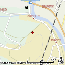 広島県庄原市西城町西城229周辺の地図