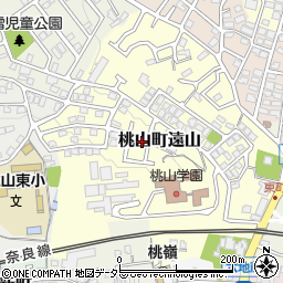 京都府京都市伏見区桃山町遠山33-32周辺の地図