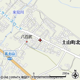 滋賀県甲賀市土山町北土山750周辺の地図