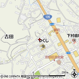 静岡県伊東市吉田592周辺の地図