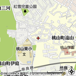 京都府京都市伏見区桃山町遠山28-12周辺の地図
