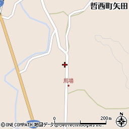岡山県新見市哲西町矢田2286周辺の地図