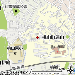 京都府京都市伏見区桃山町遠山28-9周辺の地図