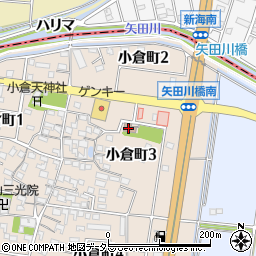小倉公会堂周辺の地図