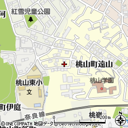 京都府京都市伏見区桃山町遠山28-8周辺の地図