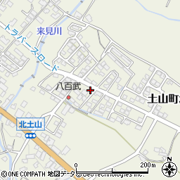 滋賀県甲賀市土山町北土山950周辺の地図