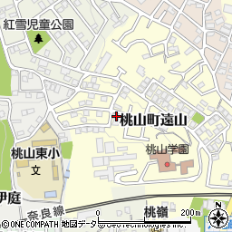 京都府京都市伏見区桃山町遠山28-23周辺の地図