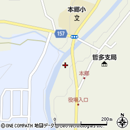 岡山県新見市哲多町本郷569-1周辺の地図