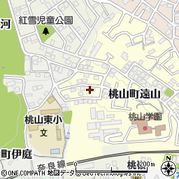 京都府京都市伏見区桃山町遠山28-28周辺の地図