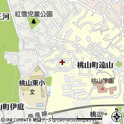 京都府京都市伏見区桃山町遠山28周辺の地図