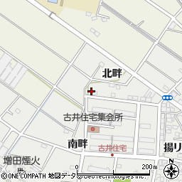 愛知県安城市古井町南畔36周辺の地図