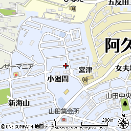 愛知県阿久比町（知多郡）宮津（小廻間）周辺の地図