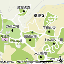 愛知県新城市大海健慶寺周辺の地図