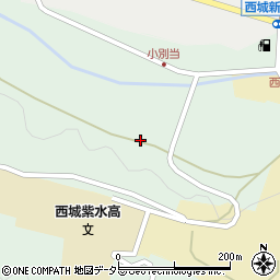 広島県庄原市西城町入江140周辺の地図