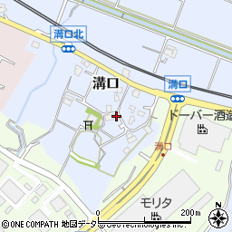 兵庫県三田市溝口233周辺の地図