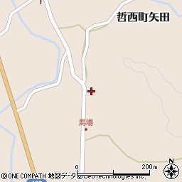 岡山県新見市哲西町矢田2267周辺の地図