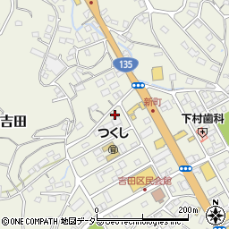 静岡県伊東市吉田598周辺の地図