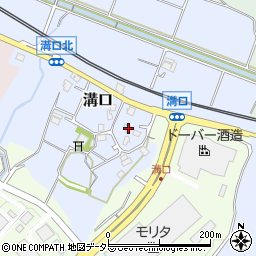 兵庫県三田市溝口276周辺の地図