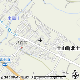 滋賀県甲賀市土山町北土山960周辺の地図
