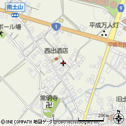 滋賀県甲賀市土山町北土山2133周辺の地図