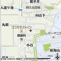 愛知県知多郡阿久比町卯坂小曽ケ脇162周辺の地図