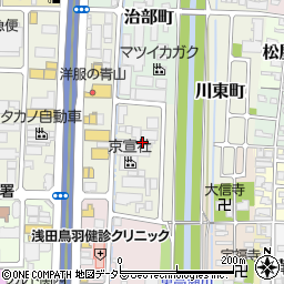 京都府京都市伏見区島津町周辺の地図