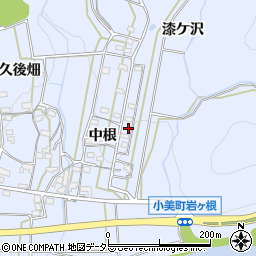 愛知県岡崎市小美町中根239周辺の地図