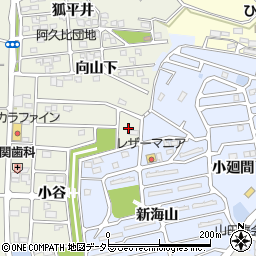 愛知県知多郡阿久比町卯坂小曽ケ脇141周辺の地図