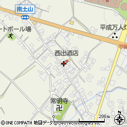 滋賀県甲賀市土山町北土山2172周辺の地図