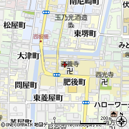 京都府京都市伏見区土橋町341周辺の地図