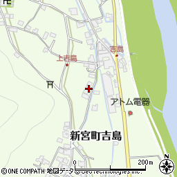 兵庫県たつの市新宮町吉島164周辺の地図