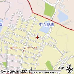兵庫県姫路市香寺町中寺259-174周辺の地図