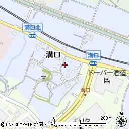 兵庫県三田市溝口231周辺の地図