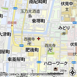 京都府京都市伏見区土橋町339周辺の地図