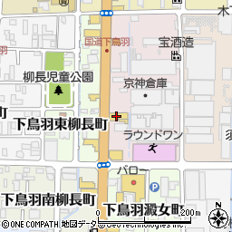 アルファロメオ京都・オートアルファワン周辺の地図