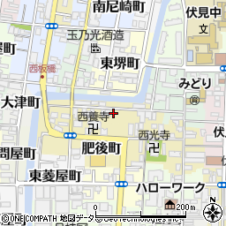 京都府京都市伏見区土橋町339-7周辺の地図